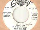 MARTHA & VANDELLAS Quicksand GORDY PROMO  MOTOWN NORTHERN SOUL 45