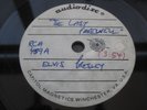 Elvis Presley THE LAST FAREWELL ONE SIDED ' ACETATE ' 1-2 PLAYS