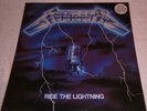 METALLICA 'RIDE THE LIGHTNING' Gatefold 1st pressing MINT MFN 27DM