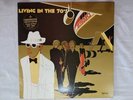Skyhooks Living In The 70's Signed Gold Vinyl album