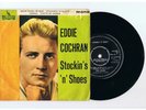 EDDIE COCHRAN-STOCKINS 'N' SHOES-UK LIBERTY MONO EP + PS