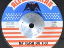 PUNK GARAGE 45 - THEE SIXPENCE - MY FLASH ON YOU /FORTUNE TELLER RARE VG++ Hear