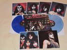 Kiss Saints in Charleston 2 LP Album Blue Vinyl + Poster+cards   Ltd of 125