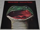 URIAH HEEP Innocent Victim SCARCE ORIG UK 1977 EX+ BRONZE LP with INNER & INSERT
