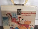 Winnie The Pooh Record Case For 45’s W/ 18 Asst Children's 45 Phonograph Records