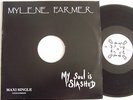 Mylène FARMER maxi LP RARE PROMO longue durée My soul is slashed année 1993