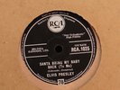 UK RCA 78 Elvis Presley Santa Bring My Baby Back VG+