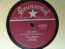 1957 Rockabilly 78 rpm THE CRICKETS Oh Boy  / Not Fade Away  BRUNSWICK Canada