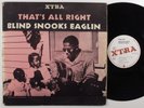 BLIND SNOOKS EAGLIN That's All Right XTRA LP uk