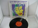 YOKO ONO every man a woman LP SIGNED by Yoko '84 rare  John Lennon BEATLES nice