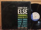 Cannonball Adderley Somethin Else EX BLUE NOTE FRANCE