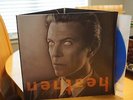 David Bowie - Heathen LP BLUE vinyl friday music HTF tri-fold