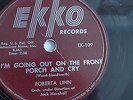 78rpm 10-inch – Roberta Linn – Ekko #EK-109