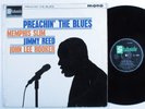 MEMPHIS SLIM/JIMMY REED/JOHN LEE HOOKER Preachin' The Blues STATESIDE LP mono uk