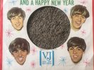 BEATLES CHRISTMAS & HAPPY NEW YEAR FACTORY SLEEVE ONLY      CLEAN   (VEE-JAY)