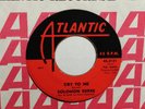 45 RPM Solomon Burke ATLANTIC 2131 Cry To Me SOUL  VG+