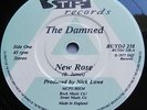 The Damned - New Rose UK 1986 Stiff Records DJ Advance Promo 7
