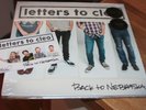 Letters To Cleo Back To Nebraska EP with Signed Card 1 of 300 Colored Limited