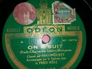 MISTINGUETT,ON M'SUIT, 78 TOURS