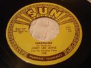 SUN JERRY LEE LEWIS 10 DIFFERENT ORIGINAL SUN 45'S UNPLAYED OLD STOCK