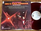 IKE AND TINA TURNER IN PERSON  JAPAN RED WAX WHITE LABEL PROMO LP LP-8825  EX+