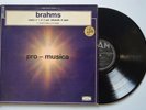 BRAHMS Cello Sonatas 1/2  lp Annlies SCHMIDT DE NEVEU BAM  500 063
