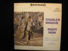 CHARLES MINGUS RIGHT NOW LIVE FANTASY RECORDS 86017 LP VINYL