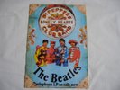 THE BEATLES SGT PEPPERS POSTER METAL STEEL PLATE ADVERT NEW OFFICIAL RARE