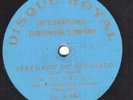 9g5.  Pol Plancon - Faust-Serenade de Mephisto - Disque Royal (Zonophone) X-2062