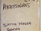 Abyssinians - Satta Massagana - UK Pre-Release White Label LP