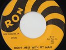 IRMA THOMAS Don't Mess With My Man NEW ORLEANS R&B DEEP SOUL 45 *hear*