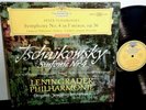 Tchaikovsky Symphony No 4 Mravinsky DGG red stereo *NM*  138657 lp  play-tested