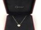 Amulette de Cartier Estate 18k Yellow Gold Diamond necklace,