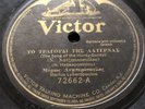 Greek Marius Lyberopoulos Victor 78 RPM 72662 Record Ethnic World Music