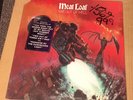 Meat Loaf Bat Out of Hell LP vinyl PE 34974 deep purple Alice Cooper Cher Def Le