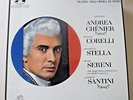 SAN 128-30 ED1 WHITE ANGEL STEREO 3LP GIORDANO ANDREA CHENIER SANTINI Mint