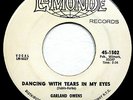 GARLAND OWENS 45 Dancing With Tears In My Eyes / Want To Know 1962 Doo Wop F3160