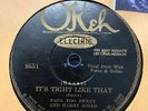 78 rpm Pre-War Blues Papa Too Sweet & Harry Jones (Tampa Red)