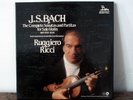 RUGGIERO RICCI / JS BACH sonatas & partitas for violin solo / UNICORN SET / EX+