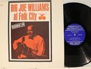 Rare Blues LP -Big Joe Williams At Folk City - Bluesville # BVLP 1067 - Promo