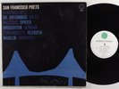 SAN FRANCISCO POETS Various Artists EVERGREEN LP VG+ w/booklet