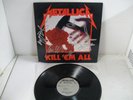 METALLICA kill 'em all ORIG LP fully signed by all members RARE CLIFF autograph