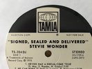 Stevie Wonder Signed Sealed Delivered DJ PROMO Audition Vinyl LP RARE