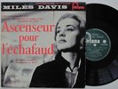 MILES DAVIS   BARNEY WILEN   ASCENSEUR POUR L'ECHAFAUD   RARE ORIG FRENCH 10