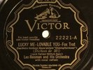 78 RPM VICTOR 22221 - LEO REISMAN - HAPPY DAYS ARE HERE AGAIN - 1920s