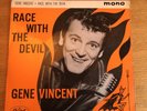 Gene Vincent - Race with the devil EP Mono Original 1962 Capitol Very RARE EX