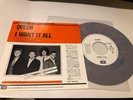 Queen I Want It All Nice Coloured Vinyl 7”ps Limited Edition
