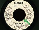 Monster Northern Soul 45 LITTLE JEWEL I Want To TAY-STER Promo