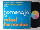 ORQ FIESTA El Gran Combo Homenaje RAFAEL HERNANDEZ Guaguanco SALSA LP Shrink EGC