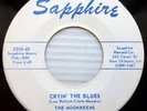 MOONBEEMS original SAPPHIRE 45 pressing Teen Age Baby / Cryin' the Blues kz124